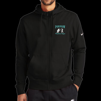 Powwow Nike Full Zip Sweatshirt Embroidered  Thumbnail
